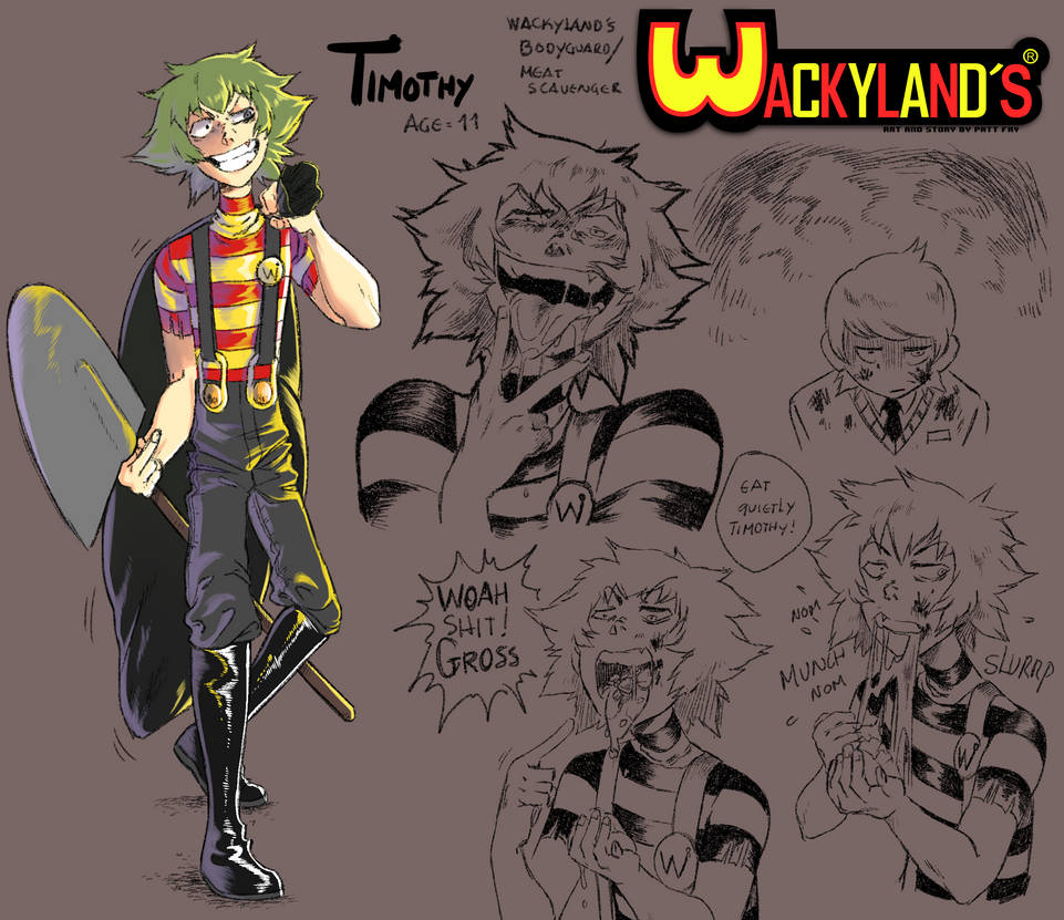 Timothy official character design by Patt-Fry on DeviantArt