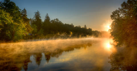 Lake on Fire