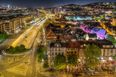 Stuttgart City by night II by wulfman65