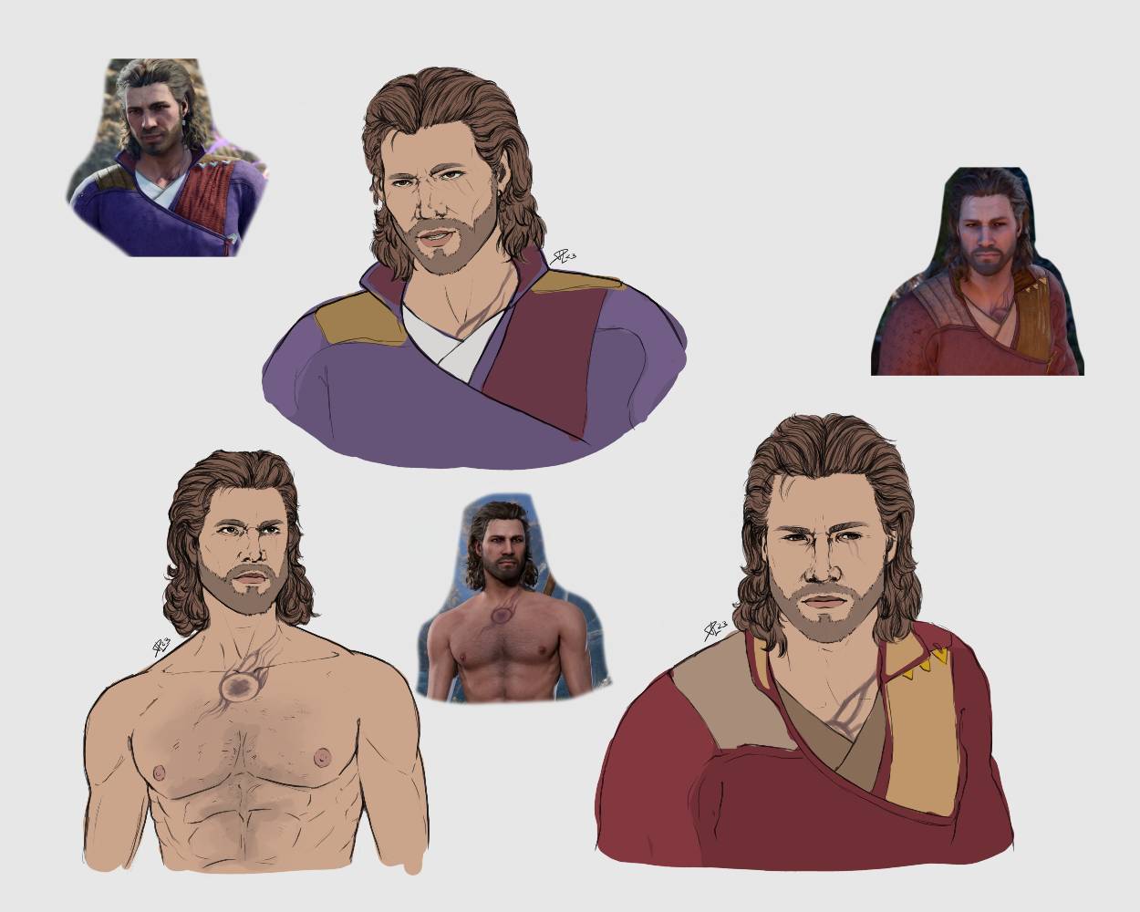 Waterdeep Officials Gale of Waterdeep sketches by felisapiens on DeviantArt