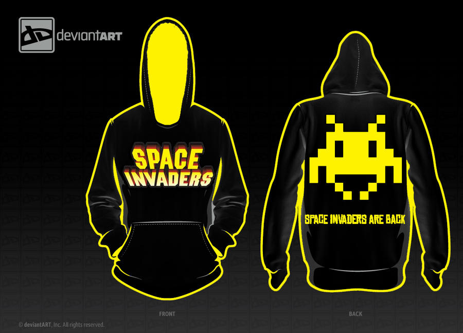 Space invaders 8-bit by sebb30220 on DeviantArt