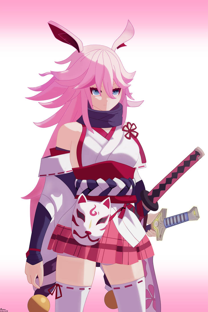 Yae Sakura-Honkai Impact 3rd by Andrasfu1027 on DeviantArt
