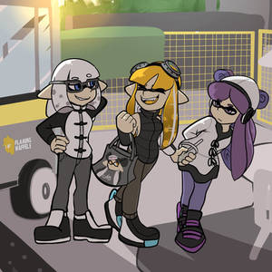 Splatoon Commission - FlamingWaffels