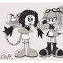 Q and Auria Cafe Commission by ShadowViper92