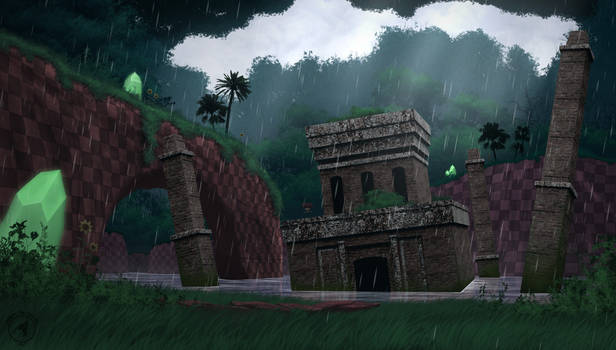 Rainey Hill Zone Paint Commission - Tapibleu