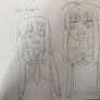 Rin and Ichigo drawing
