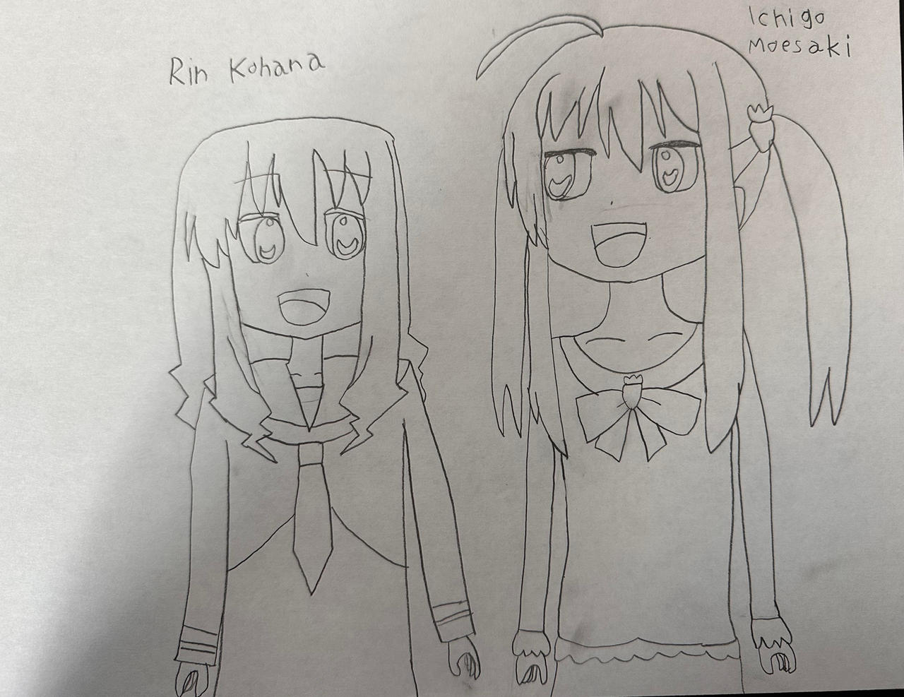 Rin and Ichigo drawing by Jacobwatson1 on DeviantArt