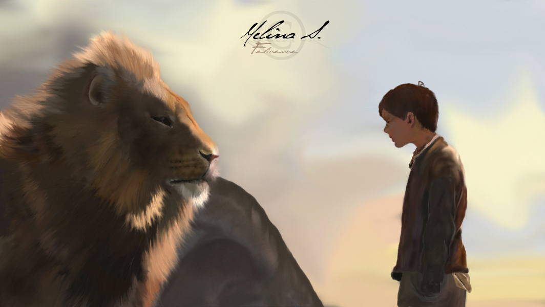 Aslan and Edmund - Narnia by Felicence on DeviantArt