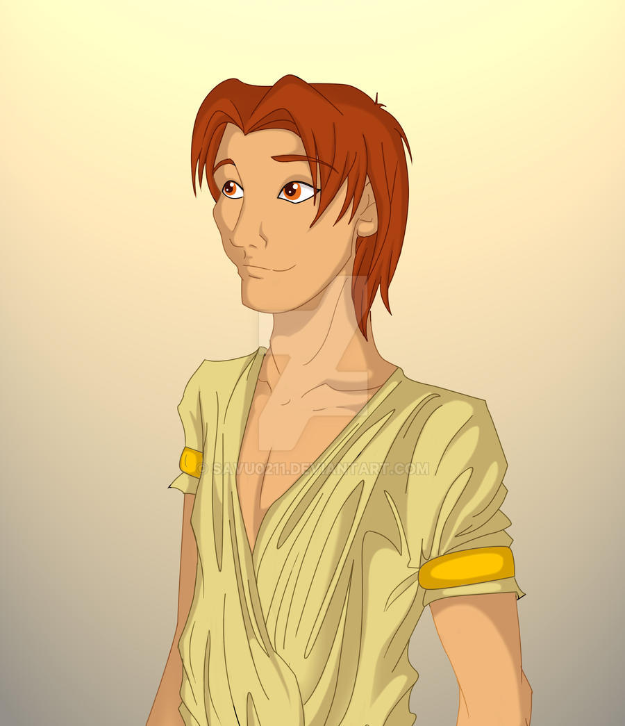 Young Simba humanized by Savu0211 on DeviantArt