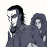 Devilish Loki and Sigyn