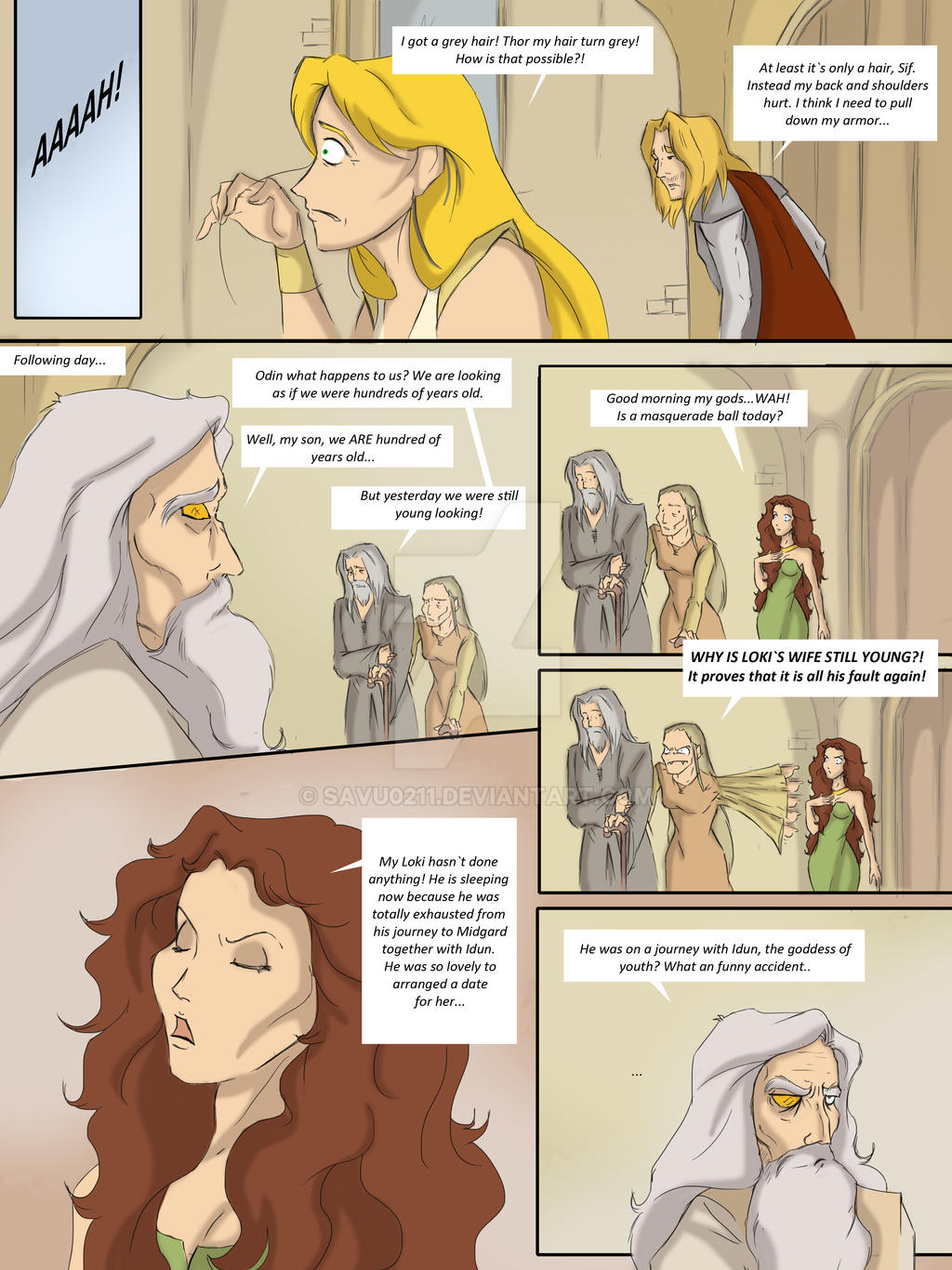 Idun and the golden apples P10