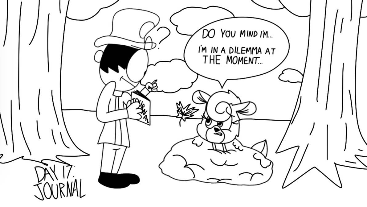 Inktober 2024 Day 17: Journal by blueballspartan on DeviantArt