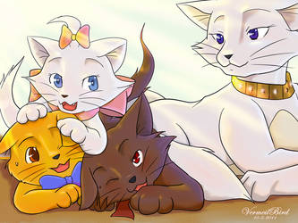 The Aristocats by Vermeilbird