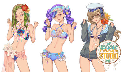 Summer Bikini Dressup Games