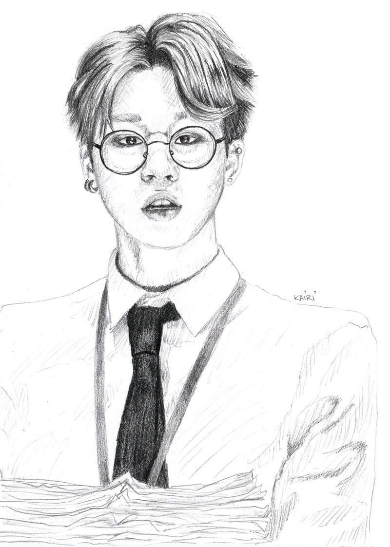 I'm still finishing the drawing of Park Jimin, I do not draw too well a  thousand pardons ❤❤😁❤❤
