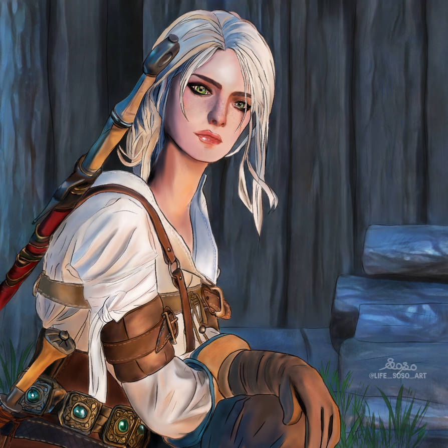Ciri - Witcher 3 by lifesosoart on DeviantArt