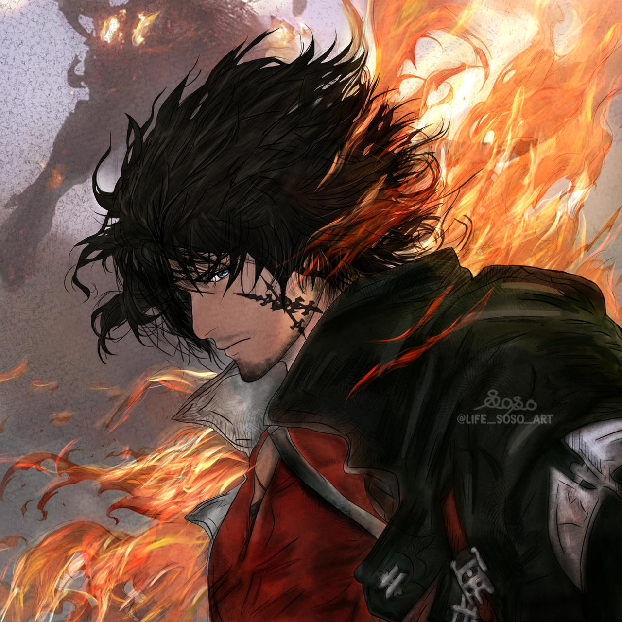 Clive Rosfield Final Final Fantasy XVI by lifesosoart on DeviantArt