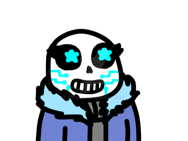Code-sans from codetale (undertale A.U) by totacat on DeviantArt