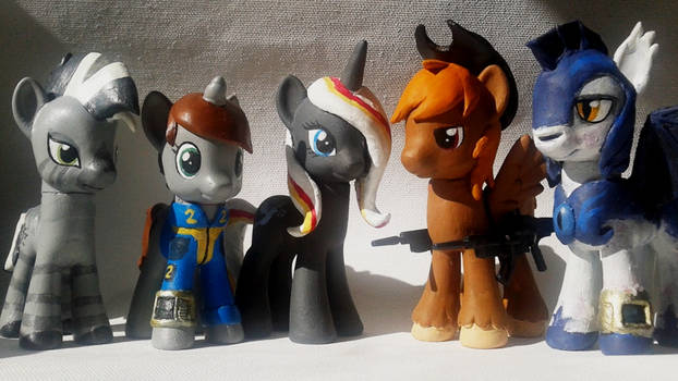 Fallout Equestria Custom Group Photo