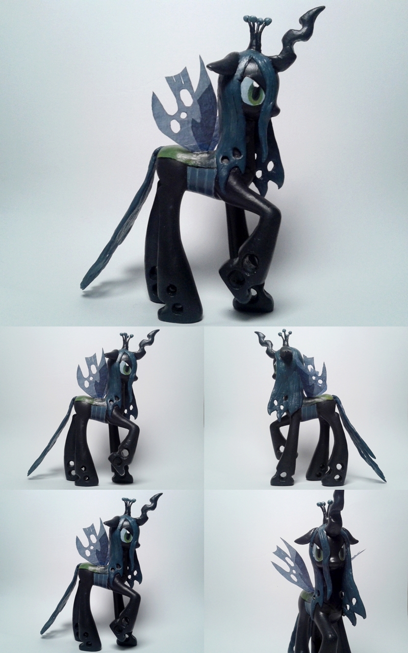 Chrysalis Changeling Queen G4 custom Pony