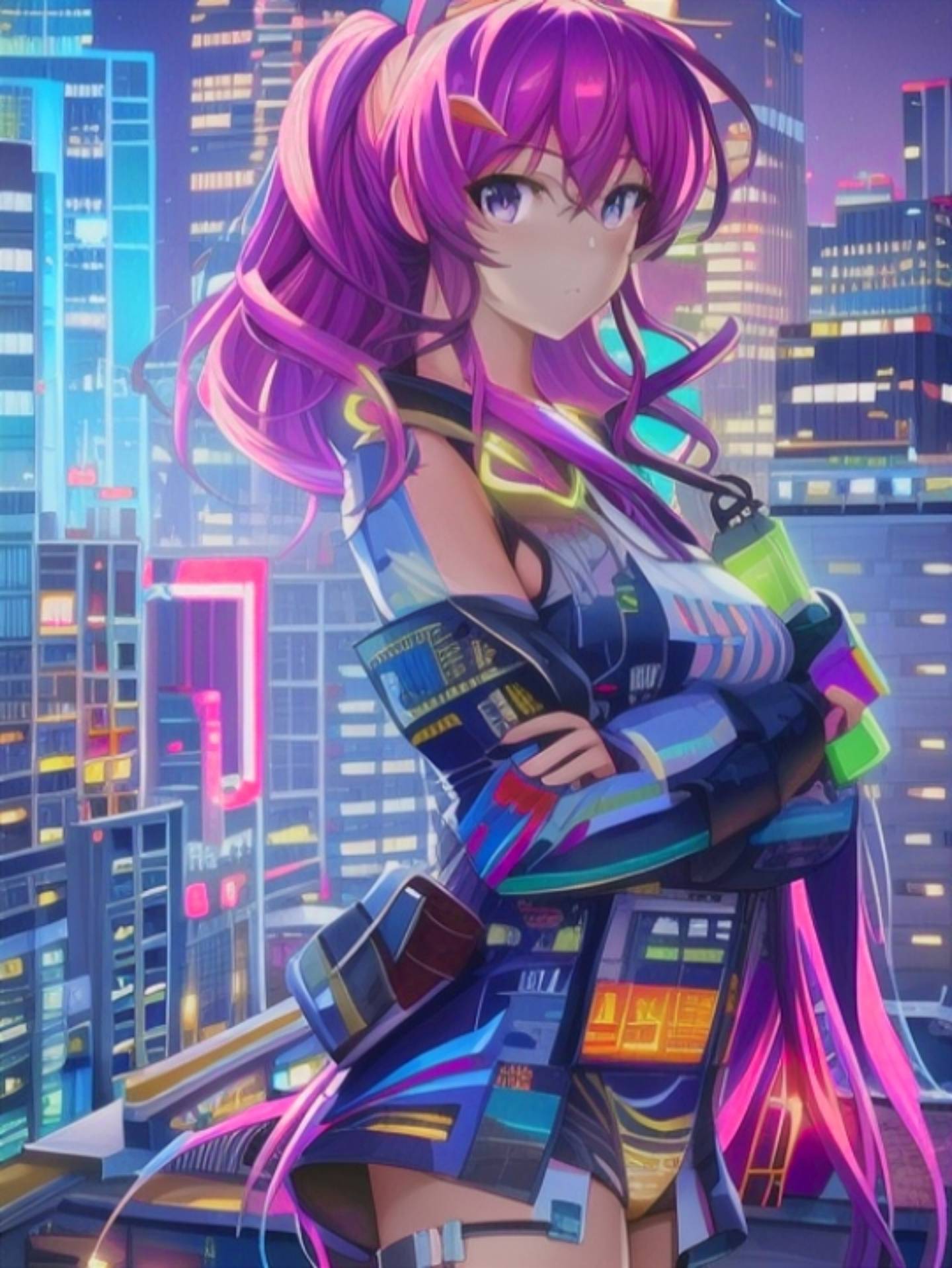 Cyberpunk anime art v4 by killuazoldyck1412 on DeviantArt