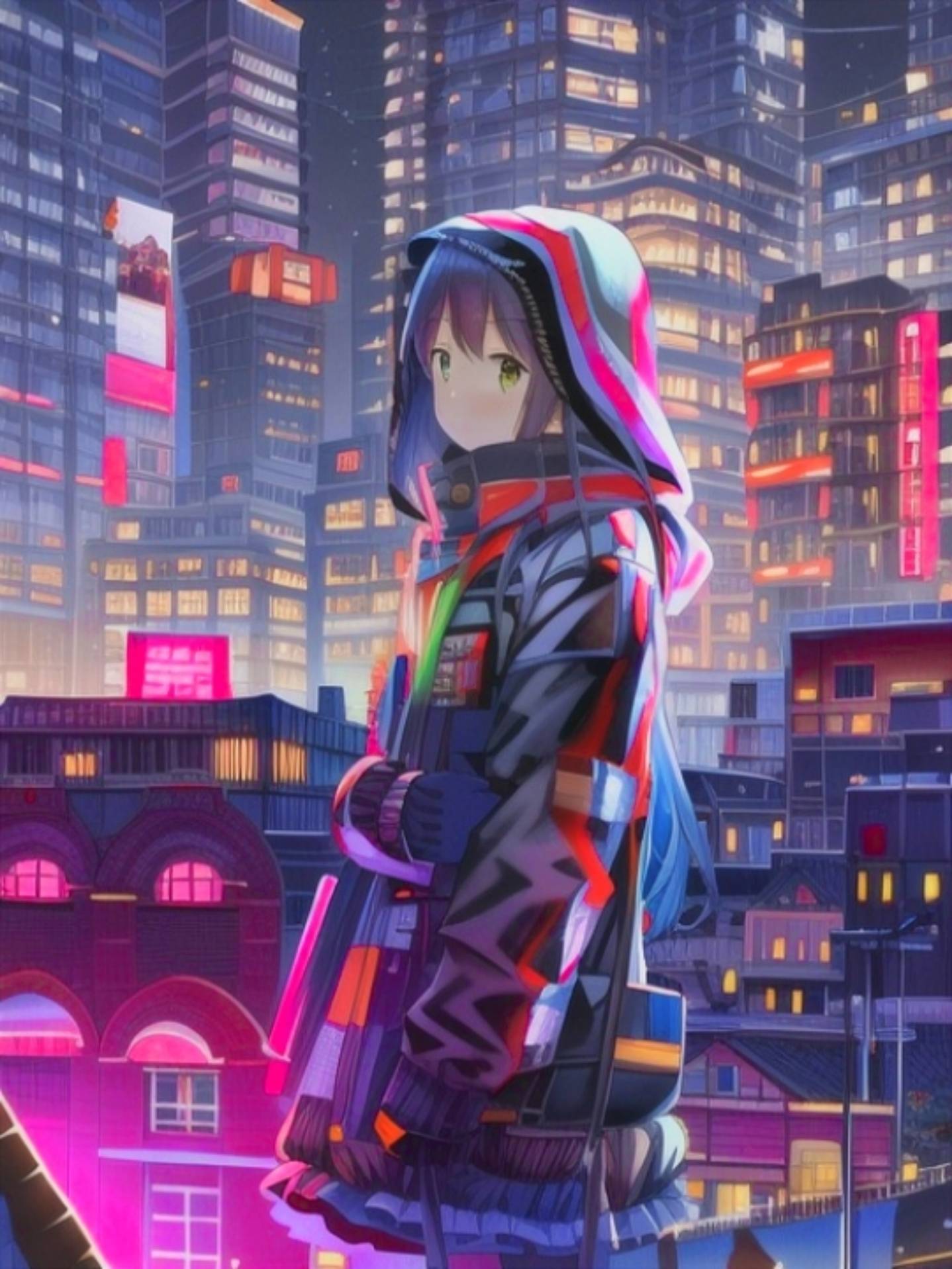 Cyberpunk anime art v4 by killuazoldyck1412 on DeviantArt