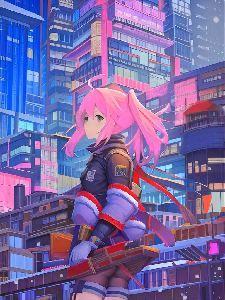 Cyberpunk Anime Wallpaper by Pikswell on DeviantArt