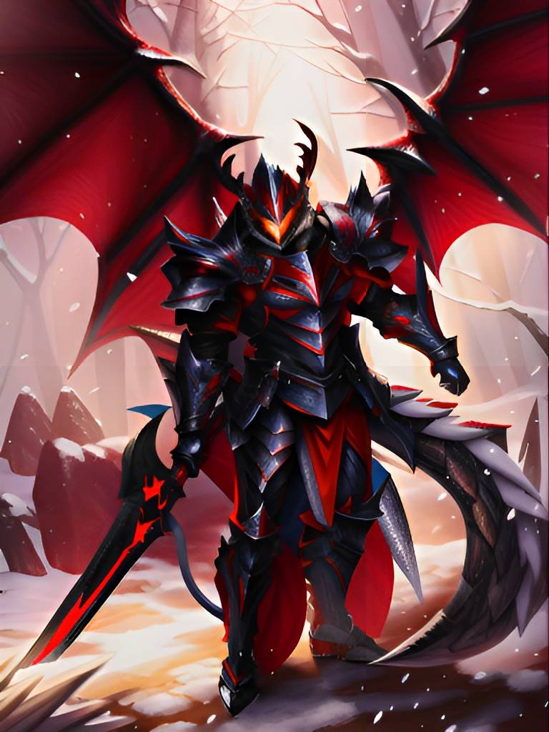 demon dragon knight v2 by killuazoldyck1412 on DeviantArt