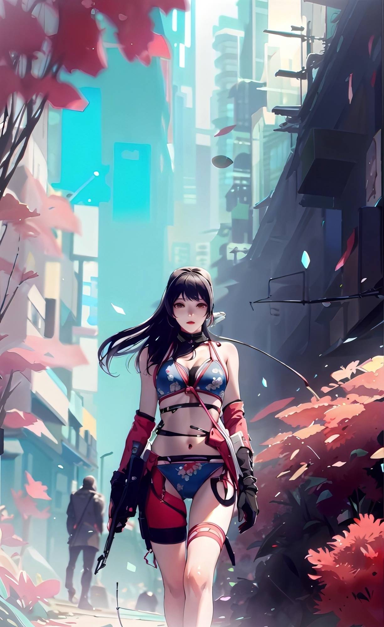 Cyberpunk anime art by killuazoldyck1412 on DeviantArt