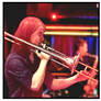 myself playing trombone