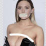 Elizabeth Olsen gagged