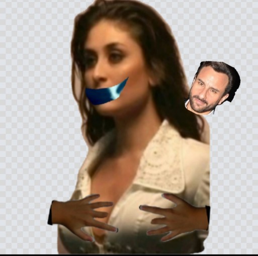 Kareena Kapoor gagged by Saif Ali Khan