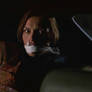Famke Janssen gagged
