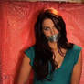 Melanie Specht gagged
