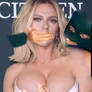 Scarlett johansson gagged
