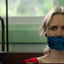 Amelia Eve gagged