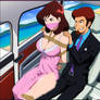 Fujiko gagged