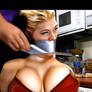Scarlett johansson gagged