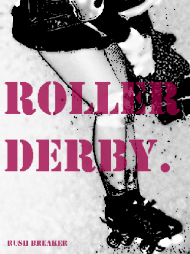 Roller derby poster