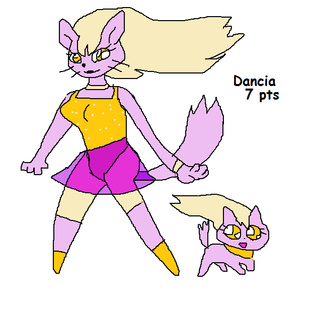 Dancia the cat -adoptable -- 7 pts (closed)