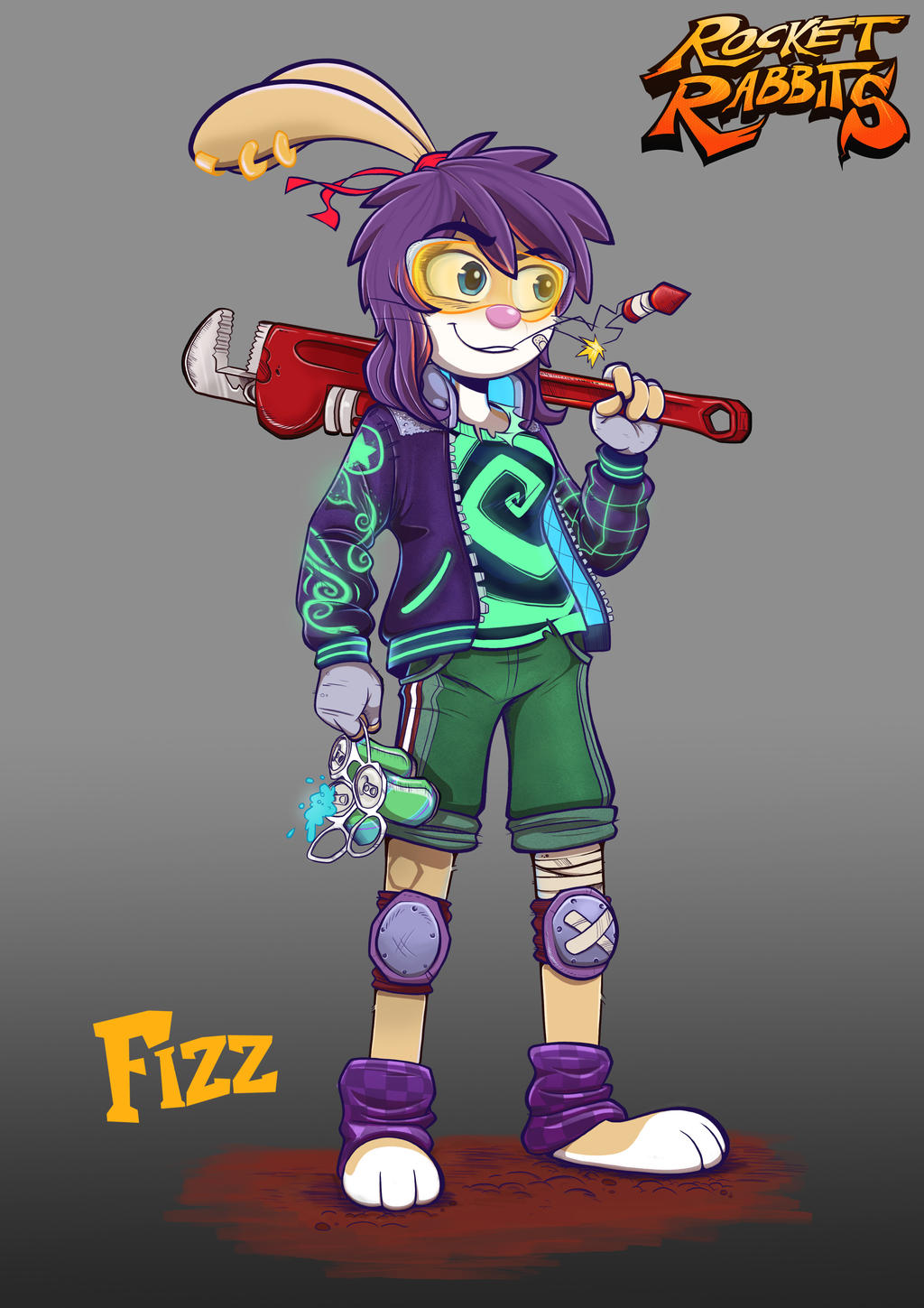 Fizz - Rocket Rabbits by StudioFezz on DeviantArt