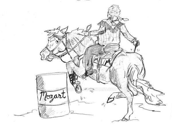 Barrel Racing by MosVetArt on DeviantArt