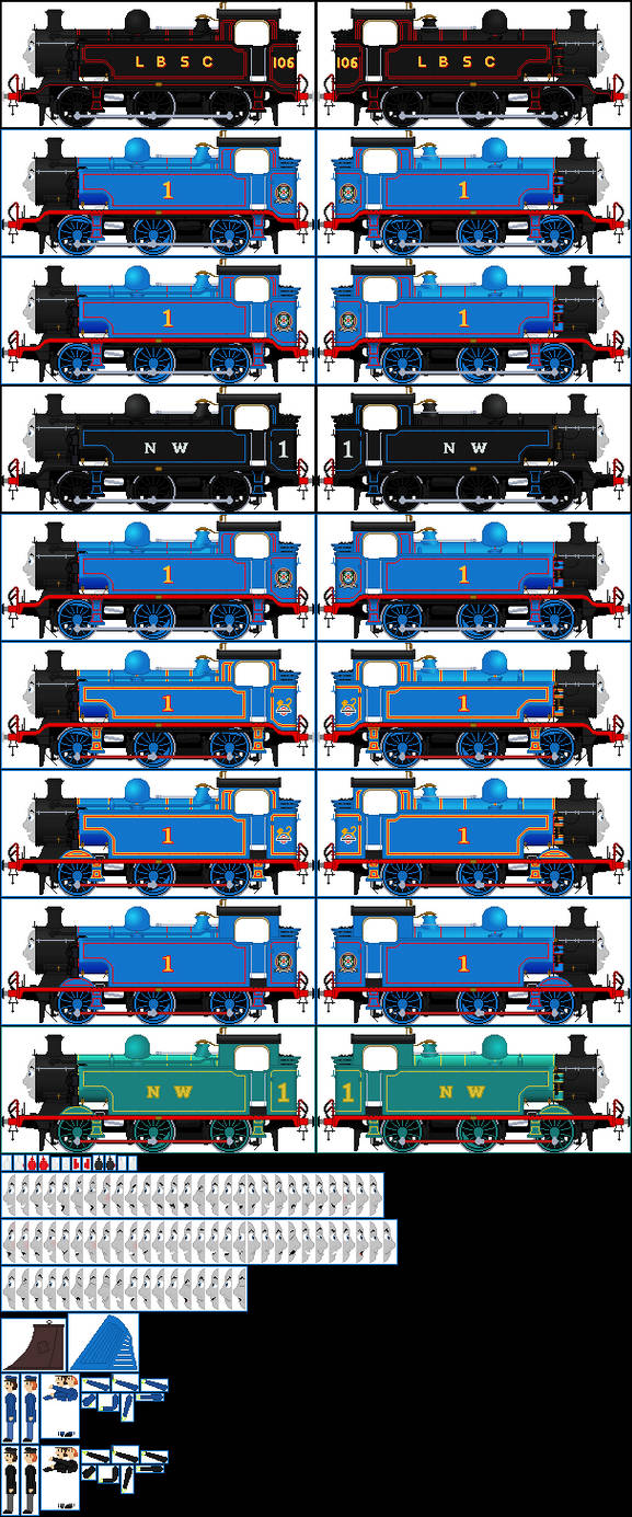 Thomas Numbers Deviantart Thomas the Tank Engine by MichaelEjeana98 on DeviantArt