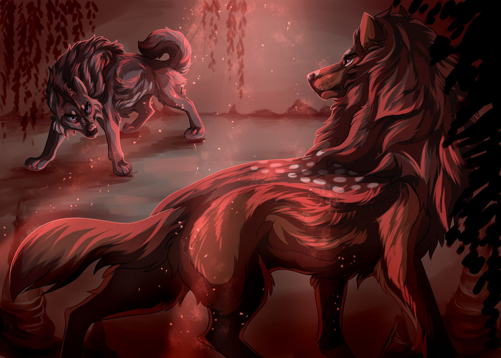 Deviantart 1.red Painted Red | 1v1 Collab by lceshadow on DeviantArt