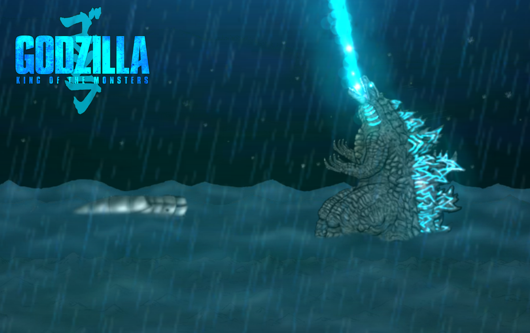 Gdkbr Godzilla Ride GDKBR Godzilla King Of The Monsters Revival scene by LordSuttonOfSin on ...