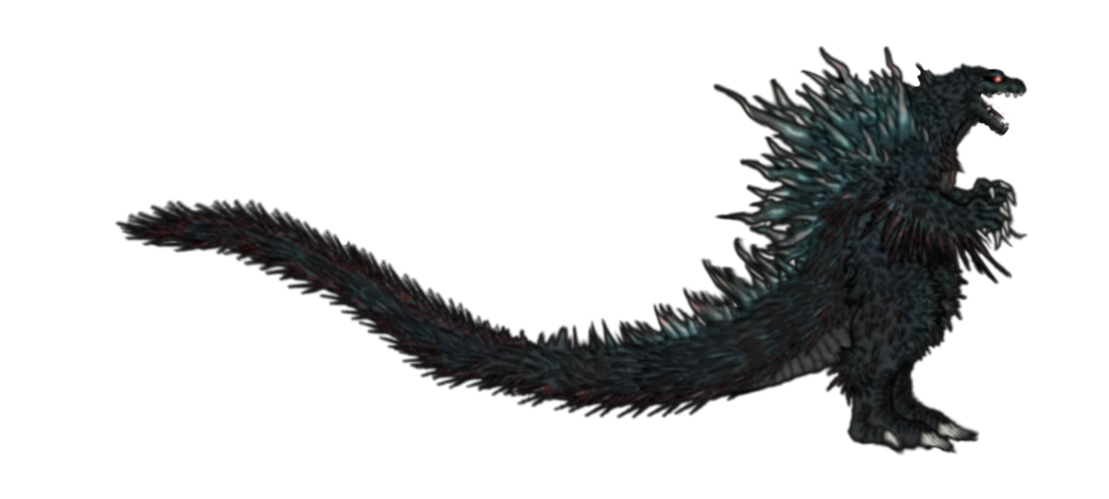 GDKBR Porcupine Godzilla (Roaring) by LordSuttonOfSin on DeviantArt