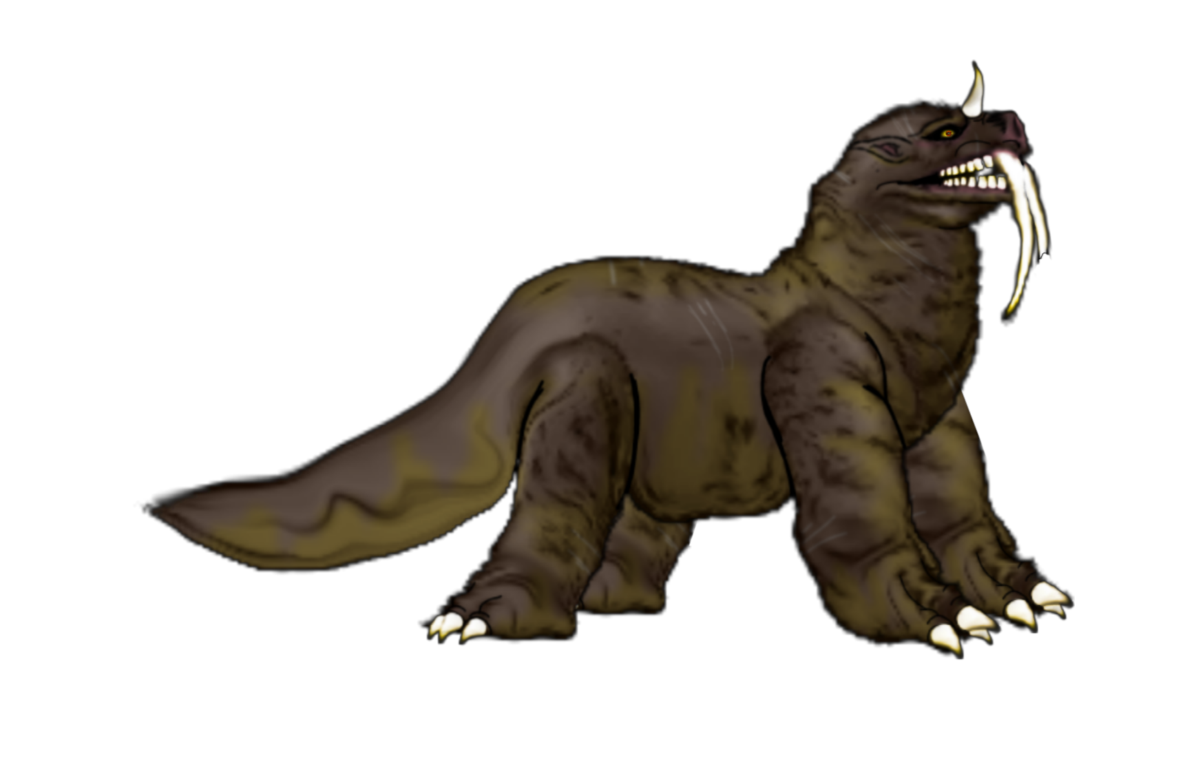 Titanus Mokele Mbembe by godzilla_fan_art  All godzilla monsters,  Godzilla, Fan art