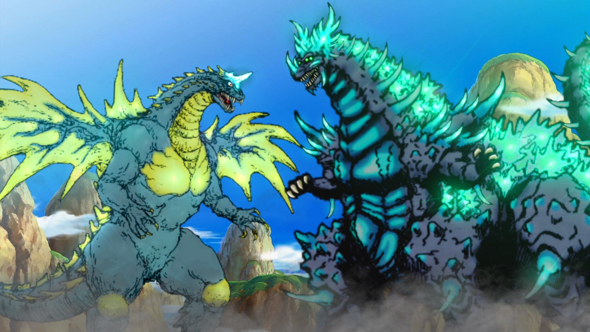 Astro Godzilla vs Galactic Godzilla (story below) by LordSuttonOfSin on DeviantArt Astro Godzilla vs Galactic Godzilla (story below) by LordSuttonOfSin on DeviantArt