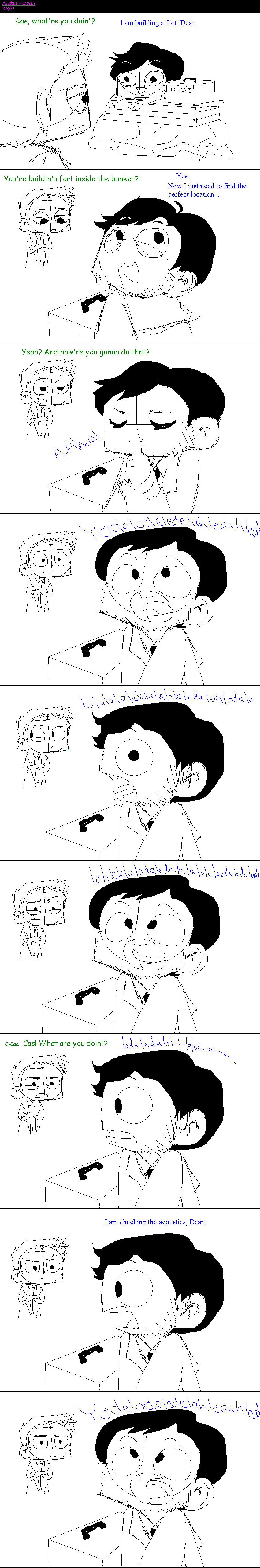 How to Build a Fort: Castiel Style