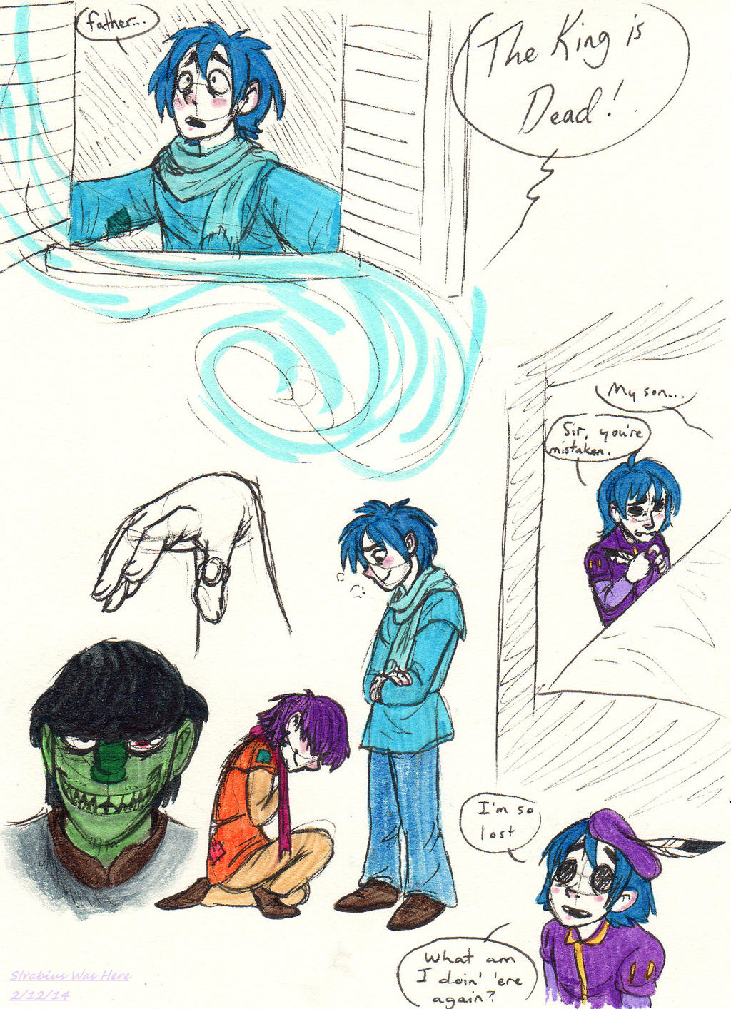 Some More Gorillaz Prince and Pauper Doodles